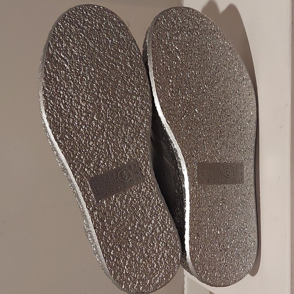 MM6 MAISON MARGIELA Metallic 6 Court sneakers - Picture 5 of 11